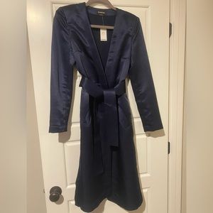Bebe Navy Blue Duster Wrap